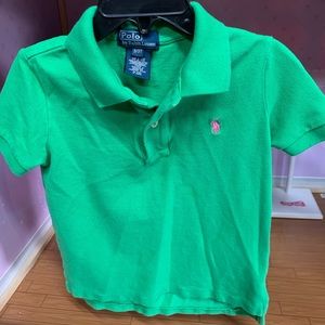 Ralph Lauren Polo, size 3T, Kelly Green